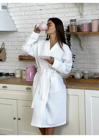 Вафельный халат, кимоно XL Vishnya (360240304)