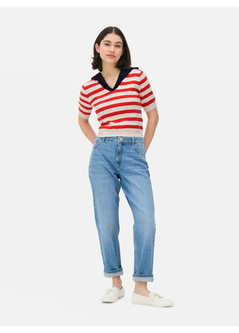 Топ демісезон,білий в червону смужку, Primark (364313970)