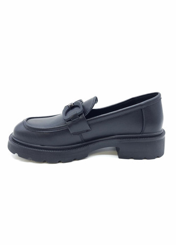 Жіночі туфлі чорні шкіряні PP-19-18 23 см (р) PL PS (278551650)