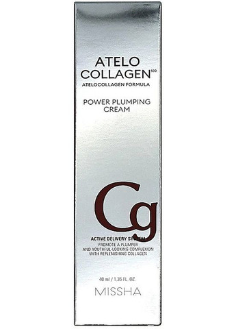 MISSHA Крем для пружності шкіри обличчя Atelo Collagen 500 Power Plumping Cream 40ml (2-909738) — Крем, Південна Корея (369790387)