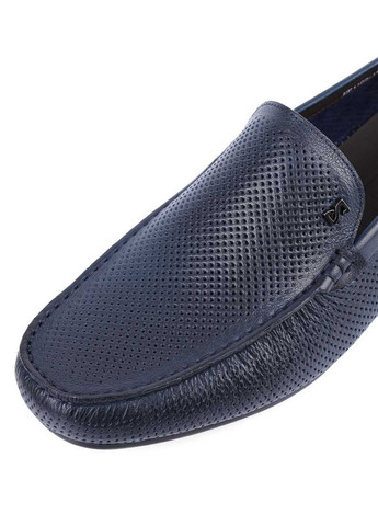 Чоловічі Мокасини HF1102-11B Синій Шкіра Miguel Miratez (325609214)