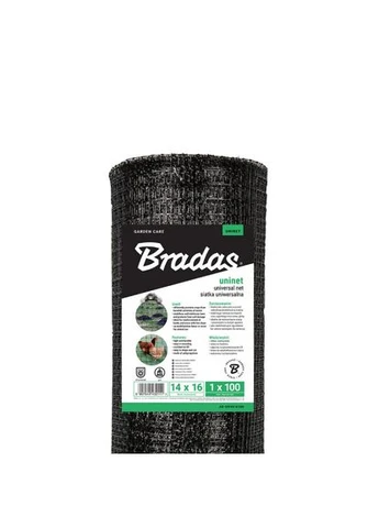 Сітка універсальна, UNINET, 40 г/м², вічко 14х16 мм, 1,8х100м, AS-UN4018100 Bradas (390077062)