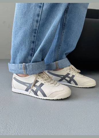 Кросівки жіночі і чоловічі Asics Onitsuka Tiger Mexico Beige | Асікс Онітцука Тайгер бежеві No Brand бежеві демісезони (341551509)