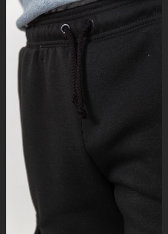 Спорт штани чоловічі карго на флісі, колір чорний, Ager (272610072)