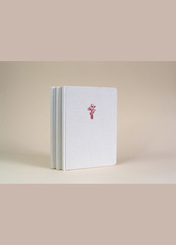 Блокнот Один. Ноль Маки Кремовый 96 страниц в точку Один.Нуль (305834243)