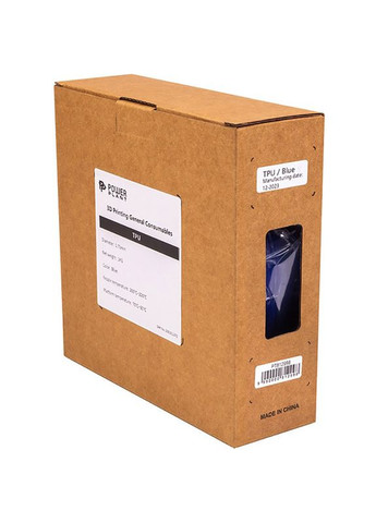 Пластик для 3D принтера TPU 1кг 1.75мм Blue (PT812998) PowerPlant (323132942)