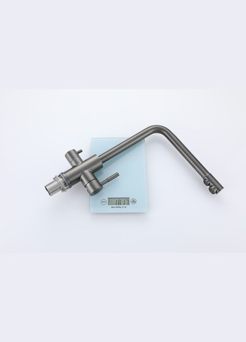 Змішувач для кухні з підключенням до фільтру графітовий "Frosh" FGr-33 Nett (336938100)