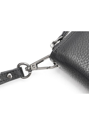 Мужской кожаный клатч с ручкой кошелек портмоне на молнии кожа черный Eton (316660123)