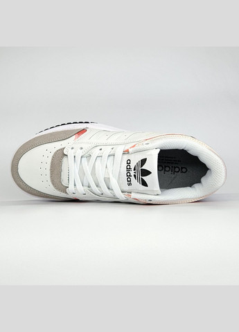 Кроссовки женские и мужские Adidas Drop Step low white | Адидас Дроп Степ белые No Brand белые демисезоны (307397805)