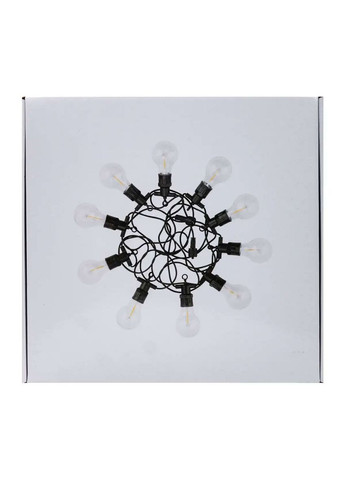 Гирлянда уличная в стиле ретро светодиодная мультиколор S14 на 10 LED ламп длиной 5 метров Jooki (362672738)