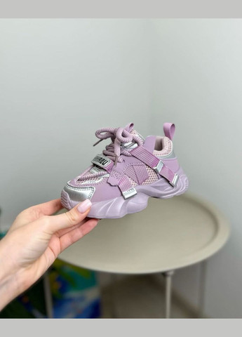 Рожеві всесезонні дитячі кросівки рожеві 1283 No Brand