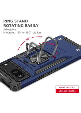 Противоударный чехол для Google Pixel 7 магнит кольцо Viseaon (322211904)