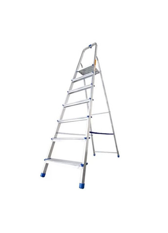 Алюминиевая лестница-стремянка Expert (7 ступенек) односторонняя расставная (24188) BLUETOOLS (303633443)