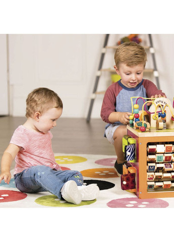 Розвиваюча Дерев'яна Іграшка - Зоо-Куб Battat (339781030)