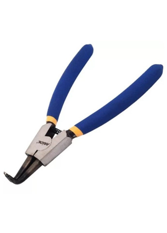 Знімач Сігера (180 мм) вигнуті розжим щипці для стопорних кілець (22599) Miol (306551613)