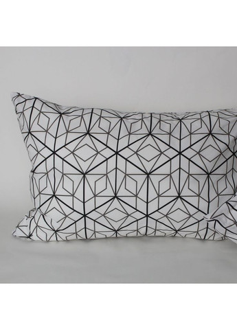 Комплект наволочок, 50х70 см (скрутка) (Quadro Stars grey Rev) ТЕП (365822652)