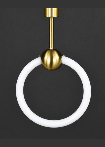 Люстра светодиодная подвесная LED светильник для квартиры на потолок лэд 27858 Латунь 65-150х6х20 см. Sunnysky (364501204)