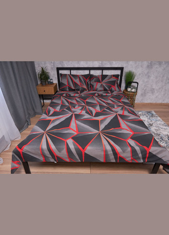 Комплект постельного белья Бязь Gold Люкс «» двуспальный 175х210 наволочки 4х50х70 (MS-820002236) Moon&Star Geometry (286762398)