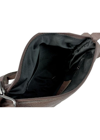 Жіноча шкіряна наплічна сумка темно-коричнева (810.037) Borsacomoda (372861037)