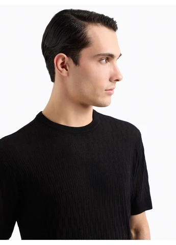 Чорна футболка 9652244 5o3245 Emporio Armani