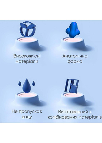 Затискач для носа Eclipse Білий Синій Уні Renvo (333955282)