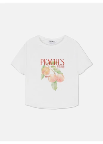 Топ літо,білий з принтом, Primark (394998568)