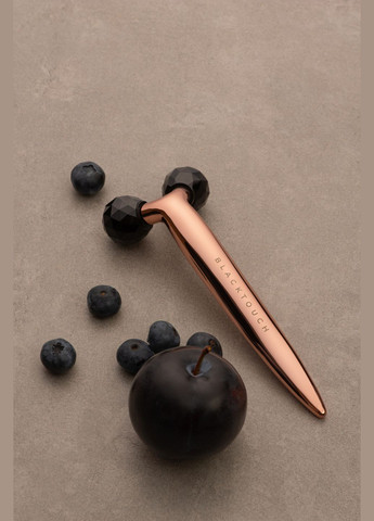 Комплект Обсидіановий 3D CRYSTAL масажер для обличчя + Гіалуронова сироватка, 30 мл BlackTouch (301940963)