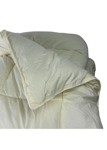 Одеяло полуторное закрытое Лебединый пух 20319 150х210 см бежевое Arda (335583752)