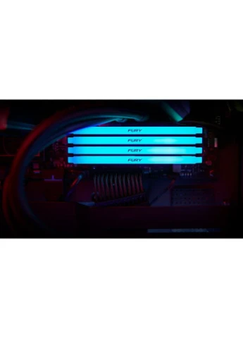 Модуль памяти для компьютера DDR4 16GB (2x8GB) 3200 MHz Beast RGB Fury (ex. HyperX) (KF432C16BB2AK2/16) Kingston (315696762)