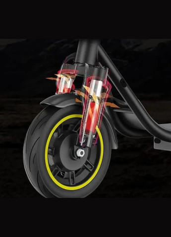 Електросамокат G30 PRO Max 600W 18Ah сірий, з переднім амортизатором Kugoo (302894306)