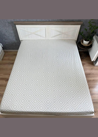 Простынь на резинке и 2 наволочки 200х160х20см (П4К-post-rezinka-004-02) No Brand (306633998)