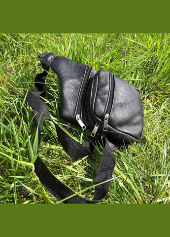 Чоловіча сумка з натуральної шкіри, тактична сумка - месенджер чорна, тактична сумка на груди No Brand (298568079)