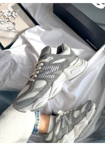 Сірі Осінні кросівки чоловічі і жіночі new balance 9060 grey | нью беланс 9060 сірі No Brand
