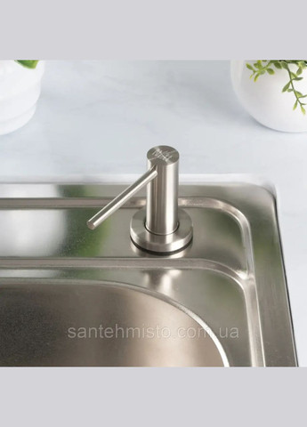 Комплект кухонної мийки та змішувача з нержавіючої сталі NS-4643 Nett (336935150)