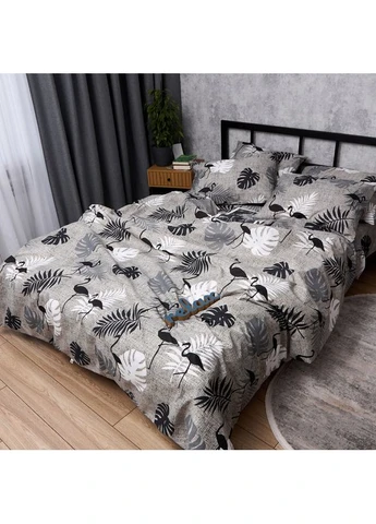 Комплект постельного белья MicroSatin Premium Полуторный 143х210 наволочки 2х40х60 (MS-820016080) Moon&Star Mono Tropic (400229979)