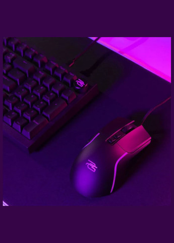 Беспроводная клавиатура Gaming Slicker с RGB-подсветкой (UA/EN Layout) (Русская раскладка) Proove (328925796)