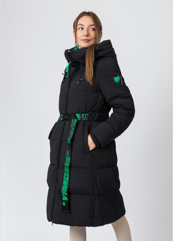 Черный зимний Пуховик Towmy