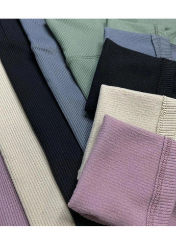 Утепленные зимние лосины в рубчик широкий пояс, Женские флисовые лосины с высокой посадкой, Лосины осень-весна No Brand лосини в рубчик широкий пояс мокко (361030046)