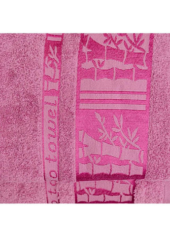 Набор полотенец для ванной 3шт 40х70см, 50х90см, 70х140см BambooN 450г/м2 (Пудровый) GM Textile пудровый