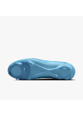 Голубые мужские бутсы phantom gx ii academy fg/mg голубой Nike