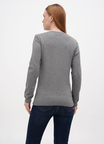 Світло-сірий светр трикотажний u.s. polo assn жіночий U.S. Polo Assn.