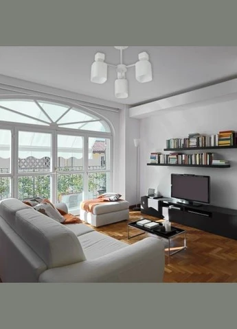 Люстра на 3 плафона BL1130 OLIVIA под лампу белую (80502) Ardero (321971581)