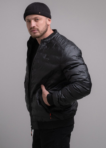 Чорна демісезонна куртка чоловіча демісезонна 200095 Power