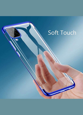 Силіконовий тонкий чохол для Huawei P40 lite Синій TPU (322506606)