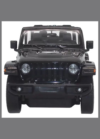 Машинка Jeep Wrangler Rubicon 1:14 на радиоуправлении черный (454.00.29) Rastar (330058327)