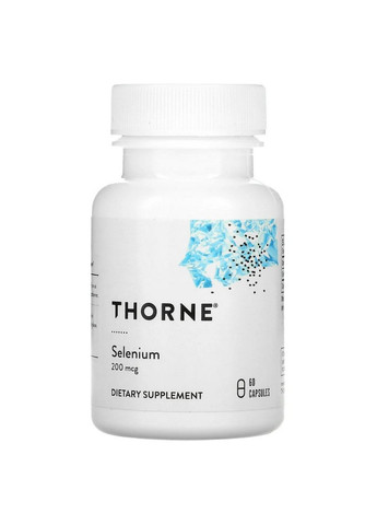 Витамины и минералы Selenium 200 mcg, 60 капсул Thorne Research (293417920)