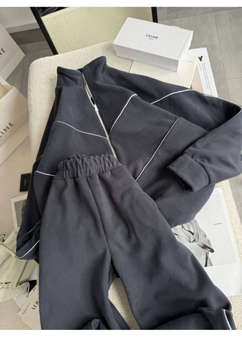 Стильний теплий костюм з двостороннього флісу No Brand (366391823)