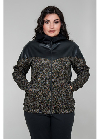 Жовта демісезонна кофта з капюшоном на блискавці all posa (ap101690p) A'll Posa