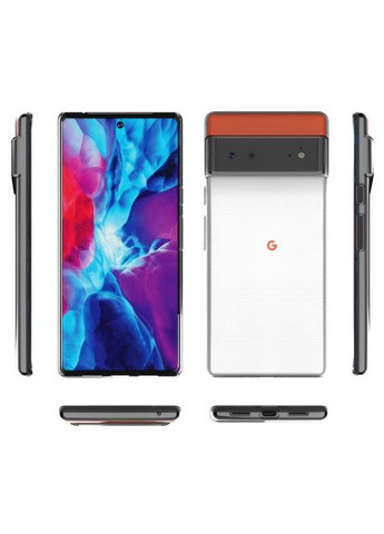 Чехол для мобильного телефона (707142) BeCover Google Pixel 6 Transparancy (326594275)