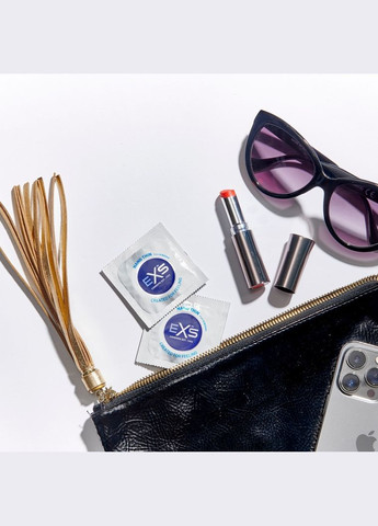 Презервативи ультратонкі Nano Thin латексні (ціна за упаковку, 3 шт.) EXS (316262595)